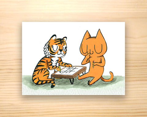 Cat's Game! - 5x7 print