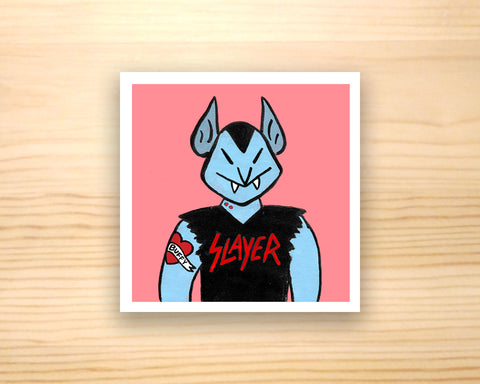 Vampire ♥ Slayer - 5x5 print