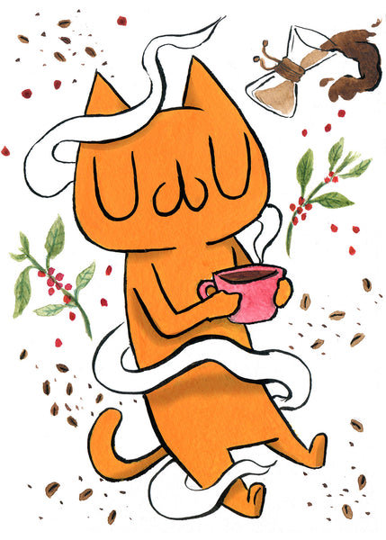 Coffee Break! 5x7 print